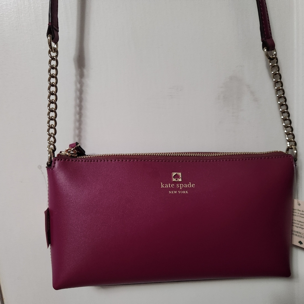 Kate Spade Purple Crossbody Bag